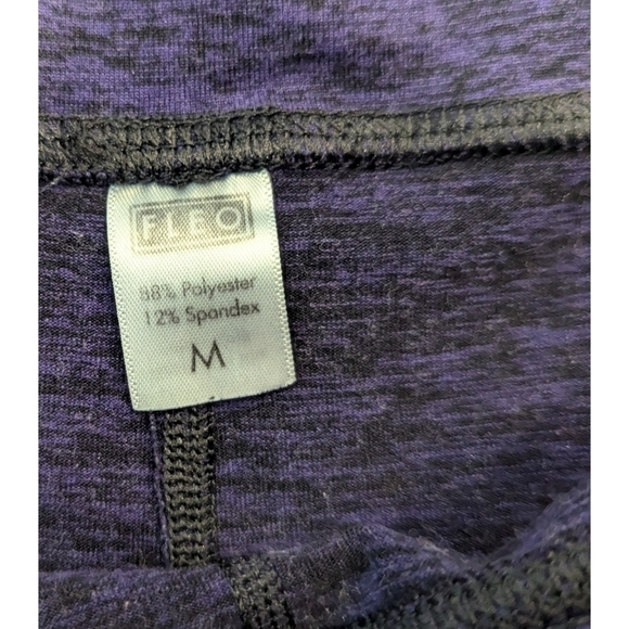 FLEO CrossFit Athletic Shorts in Heathered Purple Size Medium - Picture 3 of 3
